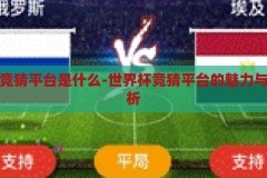 世界杯竞猜平台是什么-世界杯竞猜平台的魅力与玩法解析，揭秘世界杯竞猜平台，魅力与玩法解析