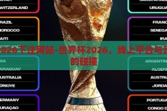 世界杯2026下注网站-世界杯2026，线上平台与足球激情的碰撞，2026世界杯，线上平台与足球激情的碰撞