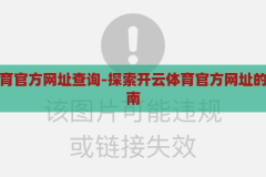 开云体育官方网址查询-探索开云体育官方网址的全面指南，全面指南，探索开云体育官方网址的查询方法