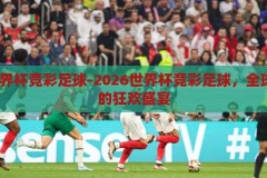 2026世界杯竞彩足球-2026世界杯竞彩足球，全球足球迷的狂欢盛宴，2026世界杯竞彩足球，全球足球迷的狂欢盛宴