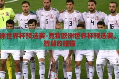 竞猜欧洲世界杯预选赛-竞猜欧洲世界杯预选赛，激情与智慧的碰撞，激情与智慧的碰撞，竞猜欧洲世界杯预选赛
