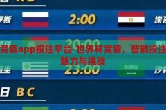 世界杯竞猜app投注平台-世界杯竞猜，智能投注平台的魅力与挑战，智能投注平台，世界杯竞猜的魅力与挑战