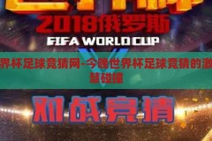 今晚世界杯足球竞猜网-今晚世界杯足球竞猜的激情与智慧碰撞，激情与智慧的碰撞，今晚世界杯足球竞猜网