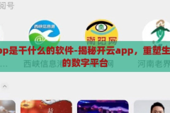 开云app是干什么的软件-揭秘开云app，重塑生活方式的数字平台，揭秘开云app，重塑生活方式的数字平台