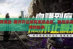 开云体育黑款-揭开开云体育黑款迷雾，理性审视网络赌博的陷阱，揭秘开云体育黑款，理性审视网络赌博的陷阱