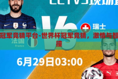 世界杯冠军竞猜平台-世界杯冠军竞猜，激情与智慧的碰撞，激情与智慧的碰撞，世界杯冠军竞猜平台