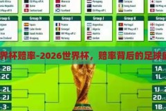 2026世界杯赔率-2026世界杯，赔率背后的足球盛宴展望，2026世界杯赔率，揭秘足球盛宴的背后