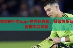 世界杯竞猜的平台app-世界杯竞猜，解锁娱乐新体验的智能平台应用，解锁娱乐新体验，智能世界杯竞猜平台应用