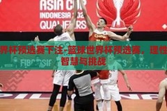 篮球世界杯预选赛下注-篮球世界杯预选赛，理性下注的智慧与挑战，理性下注，篮球世界杯预选赛的智慧与挑战