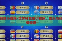 世界杯竞猜小程序-世界杯竞猜小程序，娱乐与科技的激情碰撞，娱乐与科技的激情碰撞，世界杯竞猜小程序