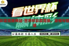 世界杯彩票竞猜网站-世界杯彩票竞猜，激情与智慧的碰撞，激情与智慧的碰撞，世界杯彩票竞猜网站