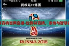世界杯竞猜官网直播-世界杯竞猜，激情与智慧的碰撞，世界杯竞猜官网直播，激情与智慧的智慧碰撞
