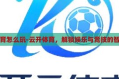 云开体育怎么玩-云开体育，解锁娱乐与竞技的智慧之门，解锁娱乐与竞技的智慧之门，云开体育的玩法指南