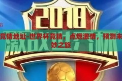 世界杯竞猜地址-世界杯竞猜，点燃激情，预测未来的奇妙之旅，点燃激情，预测未来，世界杯竞猜的奇妙之旅