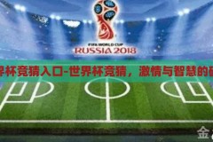 世界杯竞猜入口-世界杯竞猜，激情与智慧的碰撞，世界杯竞猜入口，激情与智慧的碰撞
