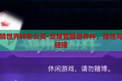 足球竞猜世界杯怎么买-足球竞猜世界杯，理性与激情的碰撞，理性与激情的碰撞，足球竞猜世界杯的购买策略