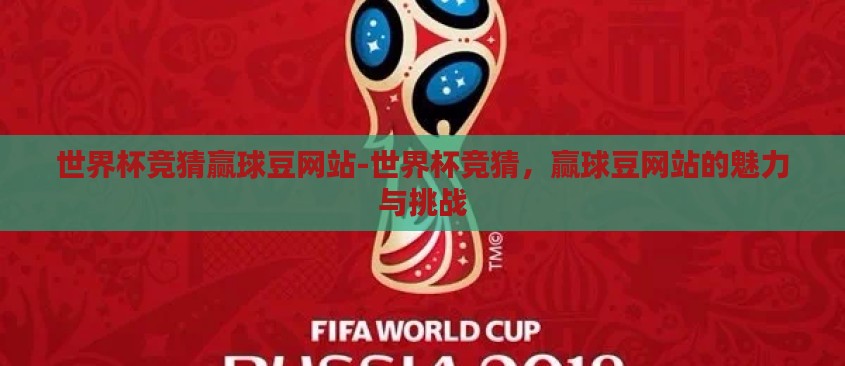 世界杯竞猜赢球豆网站-世界杯竞猜，赢球豆网站的魅力与挑战