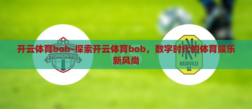 开云体育bob-探索开云体育bob，数字时代的体育娱乐新风尚