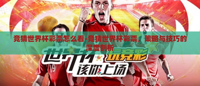竞猜世界杯彩票怎么看-竞猜世界杯彩票，策略与技巧的深度剖析