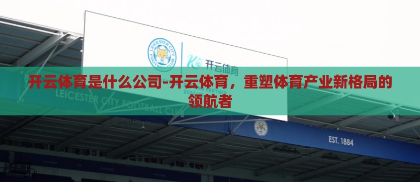 开云体育是什么公司-开云体育,重塑体育产业新格局的领航者 开云体育是什么公司-开云体育,重塑体育产业新格局的领航者