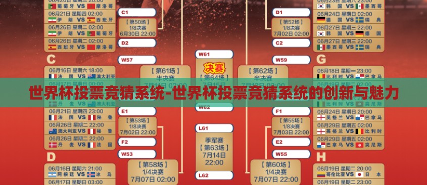 世界杯投票竞猜系统-世界杯投票竞猜系统的创新与魅力 世界杯投票竞猜系统-世界杯投票竞猜系统的创新与魅力