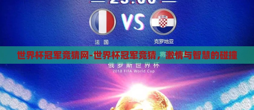 世界杯冠军竞猜网-世界杯冠军竞猜，激情与智慧的碰撞